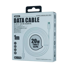 Alternative view of Data kabl REMAX RC-175i PD 20W iPhone Type C na iPhone lightning plavi 1m