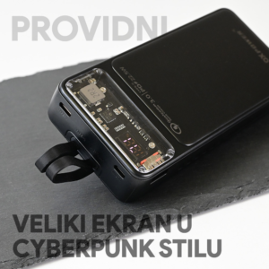 Power bank prenosiva baterija Oxpower P410 PD QC 22.5W 20000mAh crna - Slika 3