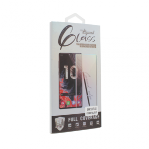Zastitno staklo Tempered Glass full glue 0.15mm za Samsung Galaxy S21 Ultra zakrivljeni crni (no hole) - Slika 3
