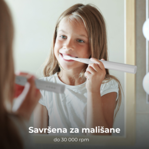 Alternative view of Elektricna cetkica Aeno DB7 bela (1 cetkica)