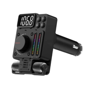 FM Transmiter MT01, Treble and Bass control, PD 30W, USB 12W, BT 5.3, RGB - Slika 3