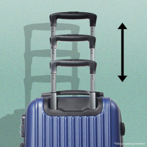 Kofer Strong Stripe crni EL 28" - Slika 4