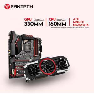 Alternative view of Kuciste Gaming Fantech CG83 Aero 2 Sakura