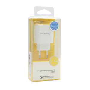 Alternative view of Kucni punjac KONFULON C27, QC 3.0, 2.1A, beli