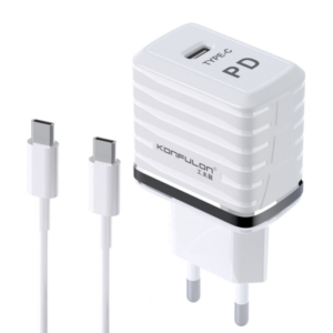 Alternative view of Kucni punjac KONFULON C32D+DC15 PD 20W sa Type C na Type C kablom