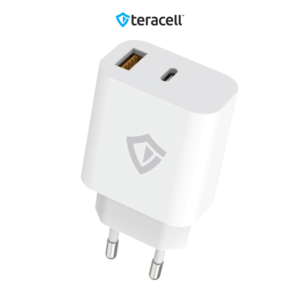 Alternative view of Kucni punjac Teracell Evolution TC-15GP, QC 3.0, PD 3.0, 20W sa PD Type c kablom beli CE