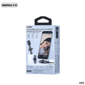 Mikrofon REMAX Ryusic Series K09 Type-C crni - Slika 3