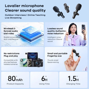 Alternative view of Mikrofon REMAX Ryusic Series K10 iPhone crni