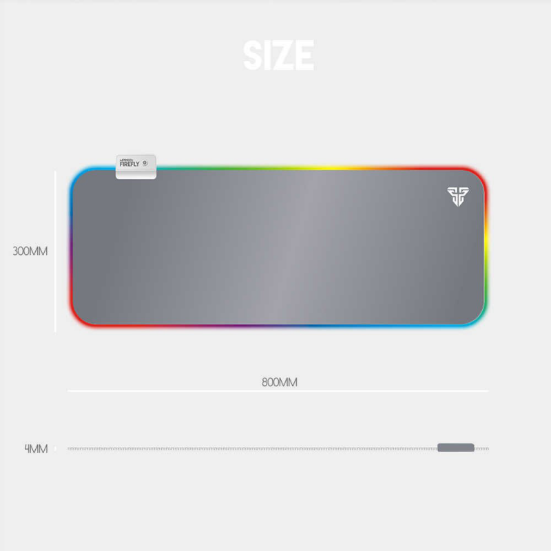 Podloga za mis Fantech RGB Firefly MPR800S space edition - Slika 4