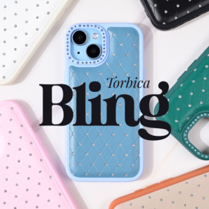 Torbica Bling za iPhone 16 6.1 zelena