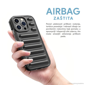 Torbica Color Rib za iPhone 15 6.1 plava - Slika 3