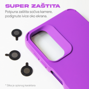 Torbica Colorful and Camera glass za Samsung A346B Galaxy A34 5G zuta - Slika 3