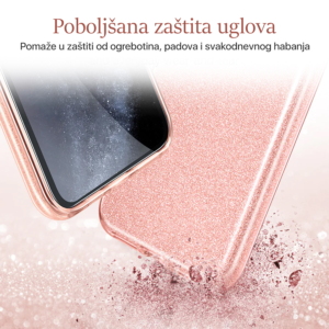Torbica Crystal Dust za Xiaomi 13 roze - Slika 3