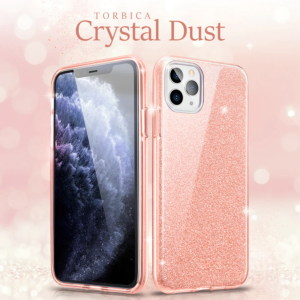 Torbica Crystal Dust za Xiaomi Redmi 10C roze - Slika 3