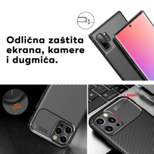 Torbica Defender Carbon za iPhone 16 6.1 crna - Slika 4