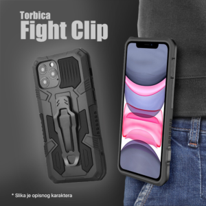 Torbica Fight Clip za iPhone 14 Plus 6.7 crna - Slika 4