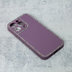 Torbica Frame Cirkon za iPhone 13 Pro 6.1 ljubicasta