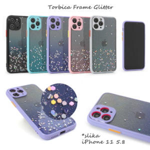 Alternative view of Torbica Frame Glitter za iPhone 12 Pro Max 6.7 crna