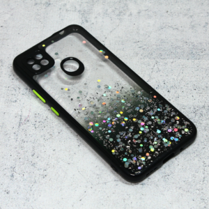 Torbica Frame Glitter za Xiaomi Redmi 9C/10A crna
