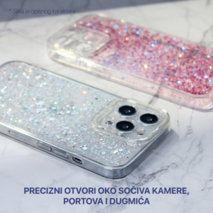 Torbica Glitter za iPhone 11 Pro 5.8 ljubicasta - Slika 4