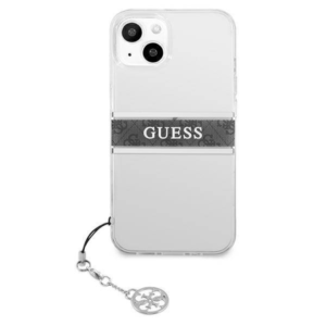 Torbica Guess 4G Stripe Charm za iPhone 13 6.1 siva (GUHCP13MKB4GGR) - Slika 3