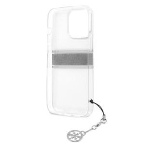 Torbica Guess 4G Stripe Charm za iPhone 13 Pro Max 6.7 siva (GUHCP13XKB4GGR) - Slika 3