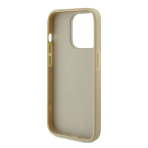 Torbica Guess Hc Fixed Glitter 4G Big Metal Logo za iPhone 15 Pro 6.1 zlatna (GUHCP15LHG4SGD) - Slika 3