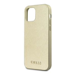Torbica Guess Hc PC/TPU Iridescent za iPhone 12/12  Pro 6.1 zlatna (GUHCP12MIGLGO) - Slika 3