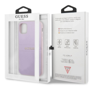 Torbica Guess Hc PU Saffiano za iPhone 11 6.1 ljubicasta (GUHCN61PSASBPU) - Slika 3