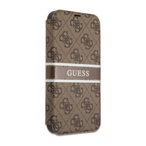 Torbica Guess Stripe Bk Pu za iPhone 13 Pro 6.1 braon (GUBKP13L4GDBR) - Slika 4