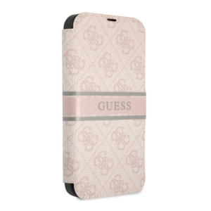 Torbica Guess Stripe Bk Pu za iPhone 13 Pro 6.1 roze (GUBKP13L4GDPI) - Slika 4