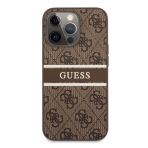 Alternative view of Torbica Guess Stripe za iPhone 13 Pro 6.1 braon  (GUHCP13L4GDBR)