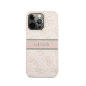Alternative view of Torbica Guess Stripe za iPhone 13 Pro Max 6.7 roze (GUHCP13X4GDPI)