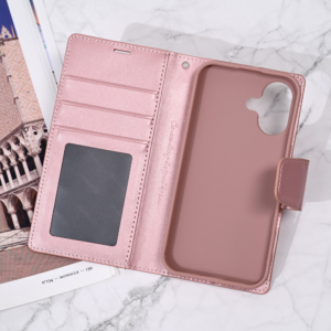 Alternative view of Torbica Hanman Canvas ORG za iPhone 16 6.1 roze