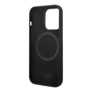 Torbica Karl Lagerfeld Hc Silicone NFT Ikonik za iPhone 15 Pro 6.1 crna (KLHCP15LSNIKBCK) - Slika 4