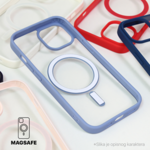 Torbica Magsafe Frame Color za iPhone 15 6.1 plava - Slika 4