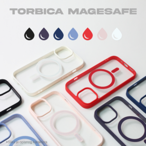 Torbica Magsafe Frame Color za iPhone 15 Pro Max 6.7 roze - Slika 2