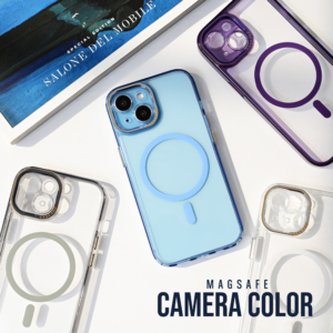 Torbica Magsafe Camera Color za iPhone 16 6.1 transparent