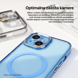 Torbica Magsafe Camera Color za iPhone 16 6.1 transparent - Slika 2