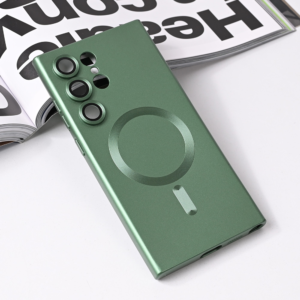Torbica Magsafe Chrome za Samsung S928B Galaxy S24 Ultra zelena