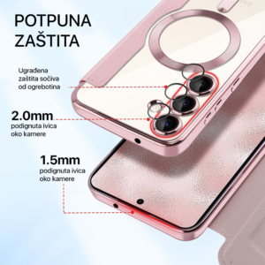 Torbica Magsafe Lux Bi Fold za Samsung S921B Galaxy S24 ljubicasta - Slika 3
