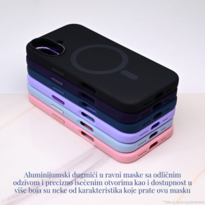 Torbica Magsafe Matte Color iPhone 14 6.1 plava - Slika 2