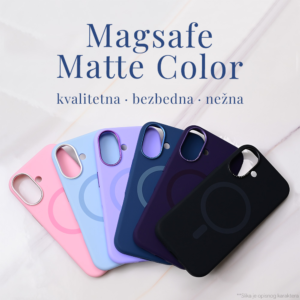 Torbica Magsafe Matte Color iPhone 14 6.1 plava