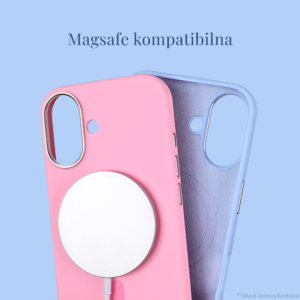Torbica Magsafe Matte Color iPhone 16 6.1 ljubicasta - Slika 3