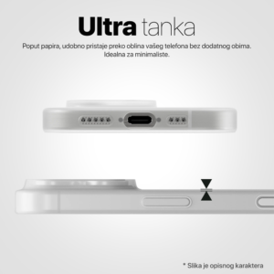 Torbica Magsafe Matte PC za Samsung S931B Galaxy S25 bela - Slika 3