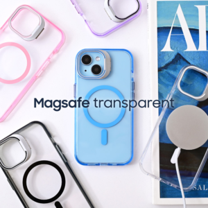Torbica Magsafe transparent za iPhone 16 6.1 pink - Slika 2