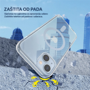 Torbica Magsafe za iPhone 15 6.1 transparent - Slika 3