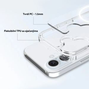 Torbica Magsafe za iPhone 16 6.1 transparent - Slika 2