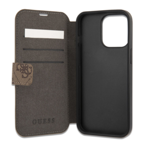 Torbica na preklop Guess Bk Pu 4G Stripe za iPhone 13 6.1 braon (GUBKP13M4GDBR) - Slika 4