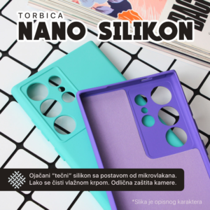 Torbica Nano Silikon za Samsung A156B Galaxy A15 5G tamno plava - Slika 2